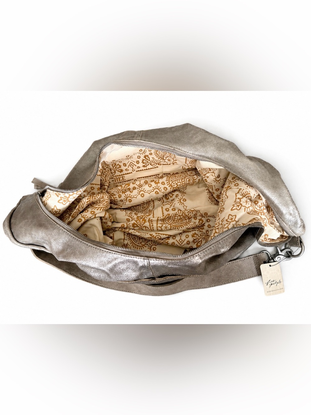Free People We The Free Leather Sparta Sling Crossbody Shoulder Bag NWT SOLD OUT - Picture 10 of 16